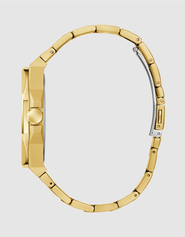 GUESS - Guess Men's Gold Tone 41.5mm Analogue Watch