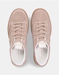 Tommy Hilfiger - Jackie TH Heritage Suede Court Sneakers - Women's