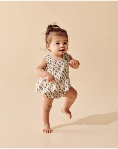Wilson & Frenchy - Organic Crinkle Ruffle Set - Babies