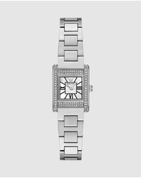 Emporio Armani - Silver Tone Analogue Watch
