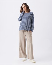 Ripe Maternity - Claudette L/S Nursing Top