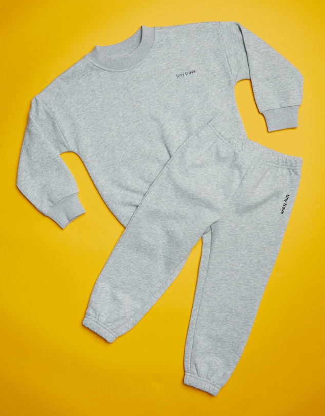 Tiny Trove - Woodie 3D Logo Tracksuit - Babies-Kids