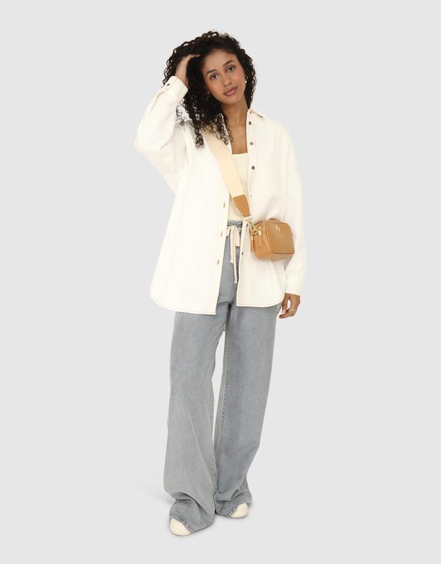 Belle & Bloom - Into Him Oversized Denim Shirt