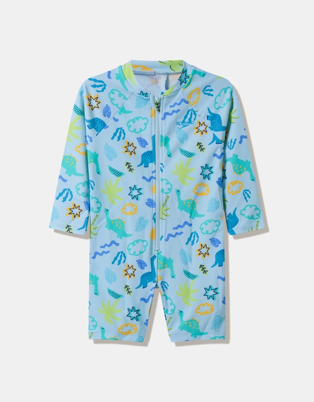Speedo - LS Print Zip One Piece - Babies-Kids