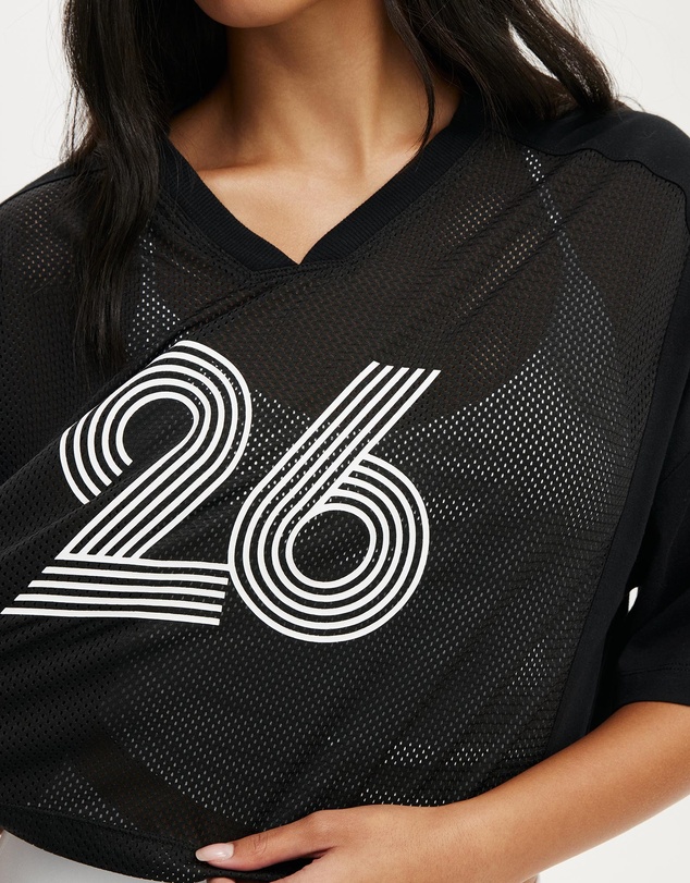 Cotton On Body Active - Active Mesh Cropped Graphic Tee