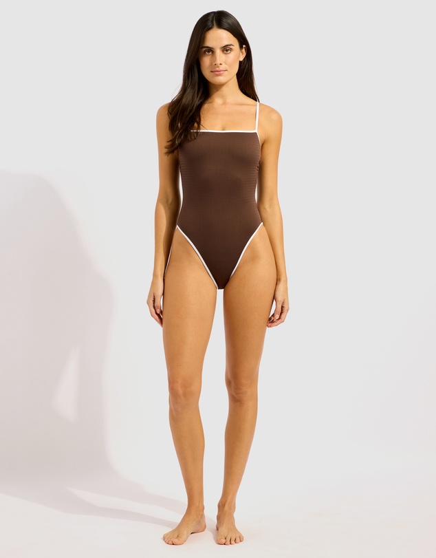 Seafolly - Beach Bound Square Neck One Piece