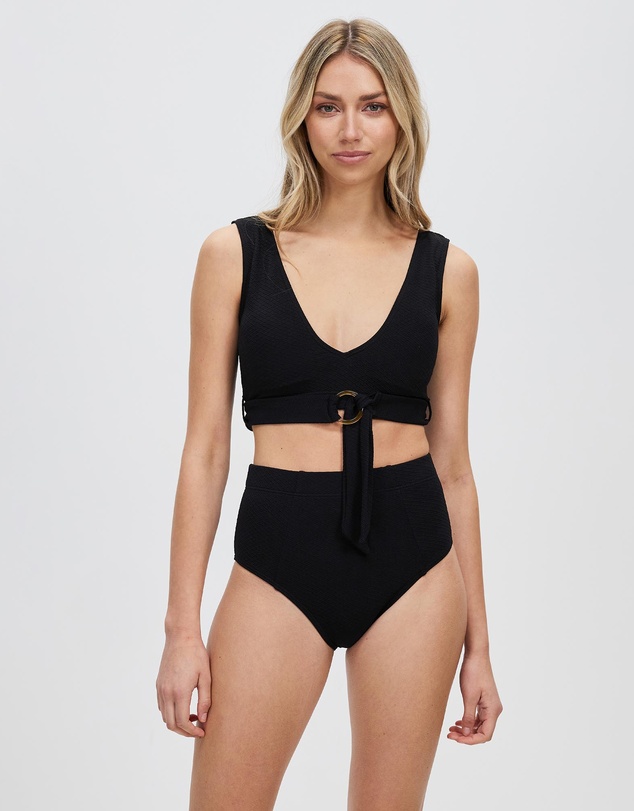 Duskii - Ribbed Vee Top