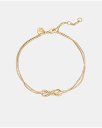 Mestige - Infinity Sky Bracelet - 18K Gold Plated