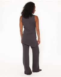 Petal & Pup - Leticia Knitted Pant Set - Grey