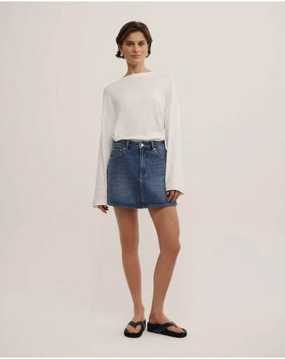 Witchery - Denim Mini Skirt
