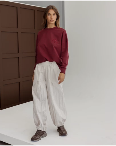 ALEXANDRA - Vire Jumper Red Wine