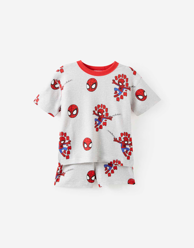 Cotton On Kids - Snoozesoft Short Sleeve Boxer Pj Set License