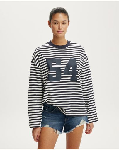 54  INK NAVY STRIPE