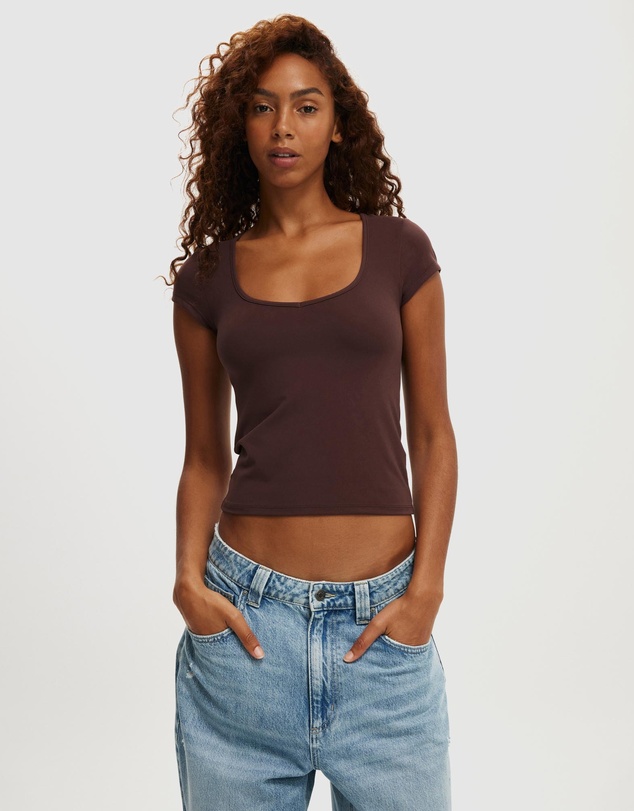 Cotton On - Hold Me Short Sleeve Top