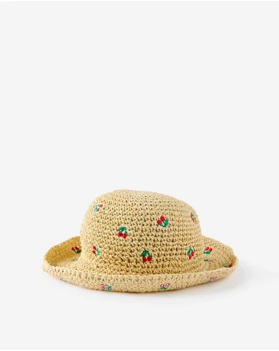 Cotton On Kids - Kids Crochet Bucket Hat