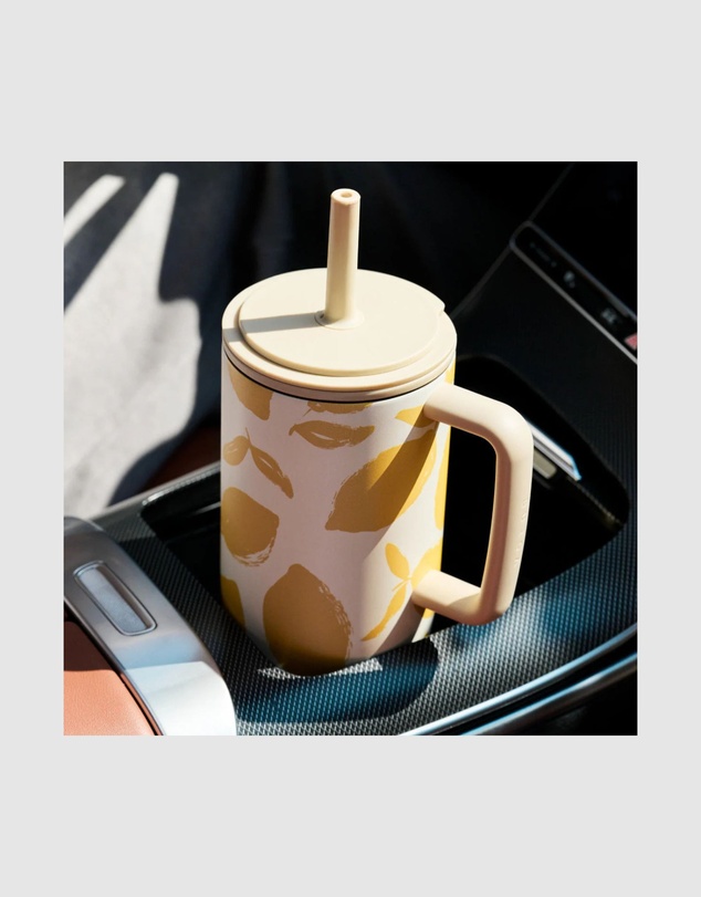 Burga - Burga Leakproof Tumbler 1.2L Insulated Lemon Tart