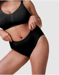 Bravado - Recycled Nylon, Cotton & Modal High Waist Seamless Brief