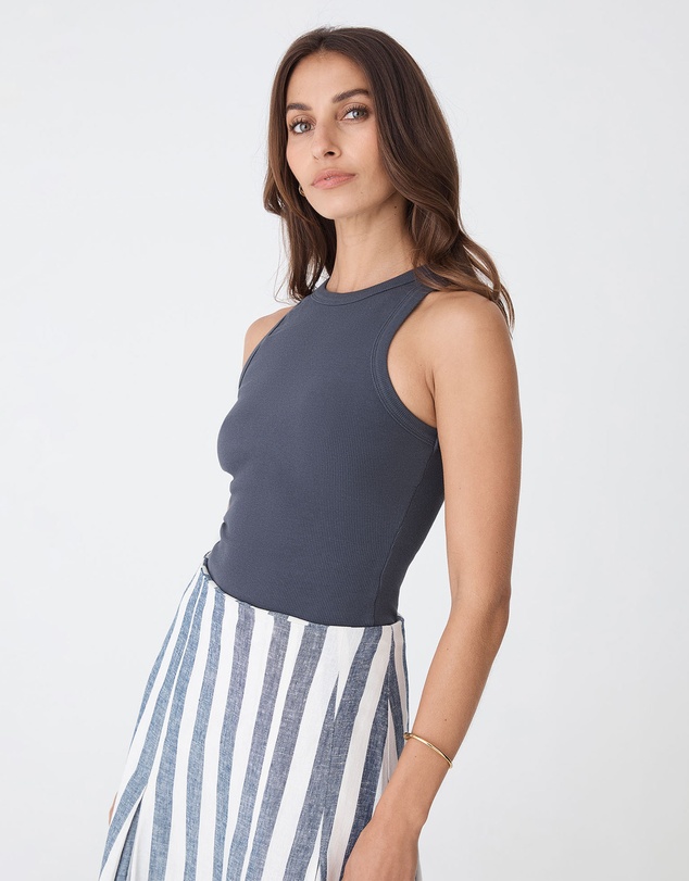 Forcast - Devon Cotton Singlet