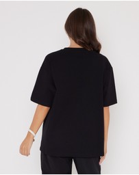 ALEXANDRA - Echo T-Shirt Black