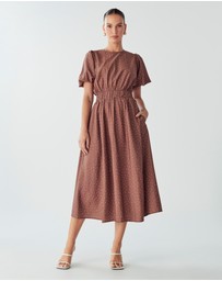 Willa - Pen Midi Dress