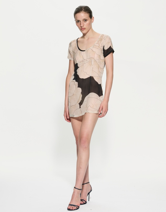 Muma World - Noir Moschata Organza Mini Dress