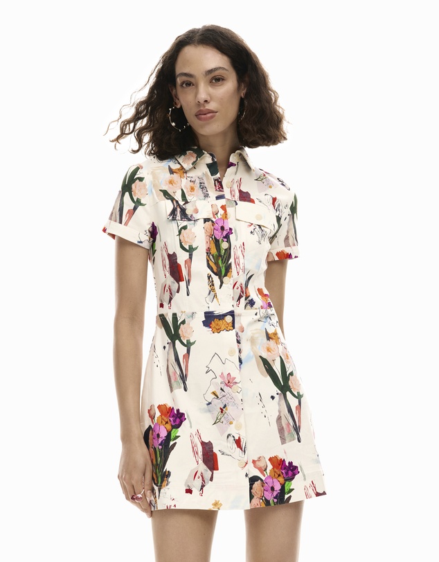 Desigual - Collage short dress
