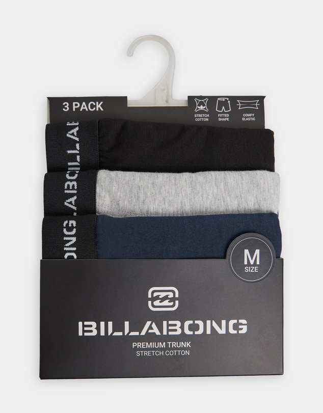 Billabong - Mens 3 Pack Boxer