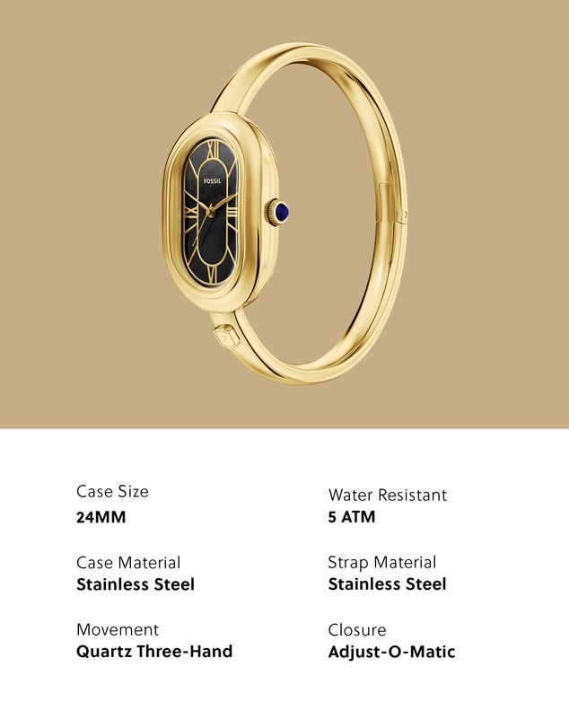 Fossil - Sloan Gold Tone Analogue Watch