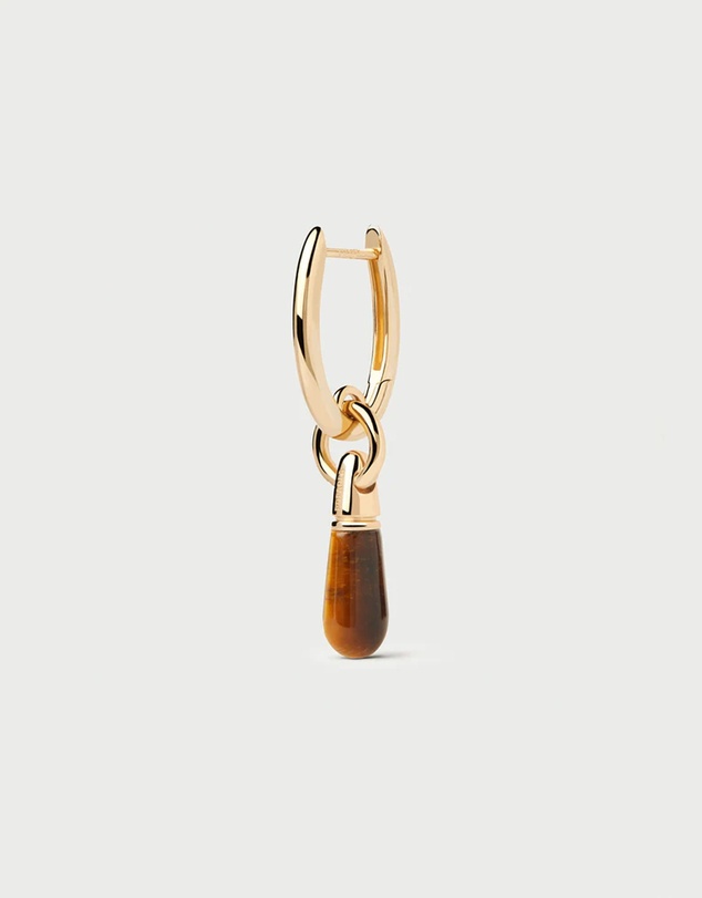 PDPAOLA - Tiger Eye Jupiter Single Hoop