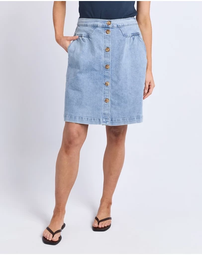 Foxwood - Amanda Skirt 90 S Vintage Blue