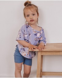 WITH LOVE FOR KIDS - Bike Shorts Wide Ribbed - Babies - Kids
