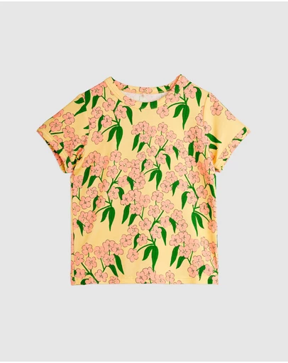 Mini Rodini - Alpine Flowers All Over Print SS Tee - Babies-Kids