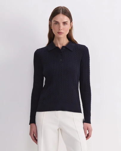 Sportscraft - Elka Baby Cable Polo