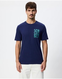 Scotch & Soda - Regular Fit Left Chest Logo T-Shirt