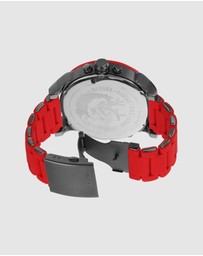 Diesel - The Daddies Series Red Analogue Watch