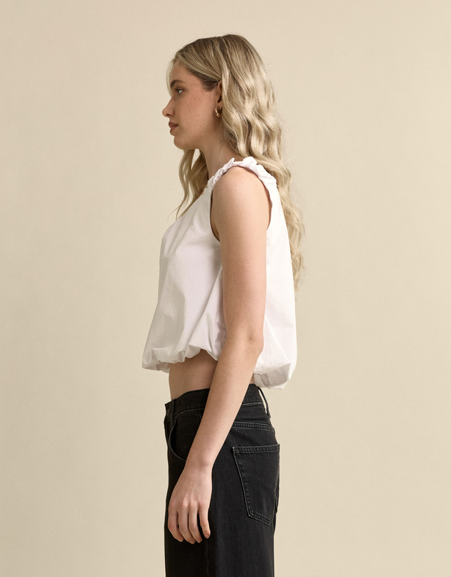 MVN - Bubble Hem Top