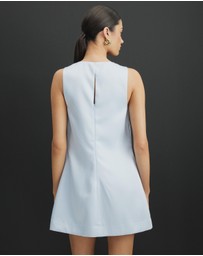 AERE - Harlyn Satin Shift Mini Dress