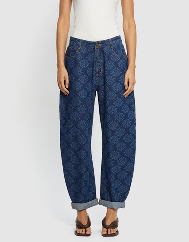 KIVARI - Marla Denim Barrel Leg Jeans