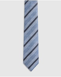 Oxford - Gabriel Stripe 7Cm Silk Tie