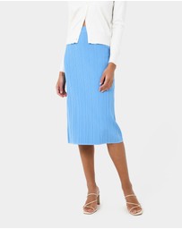 Forcast - Cosette Rib Knit Skirt