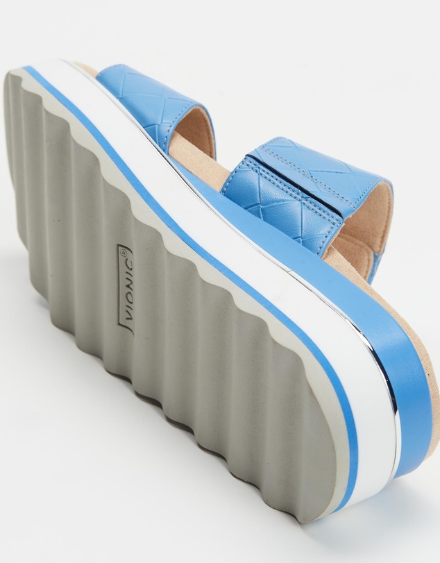 Vionic - Brandie Flatform Slide - Azure