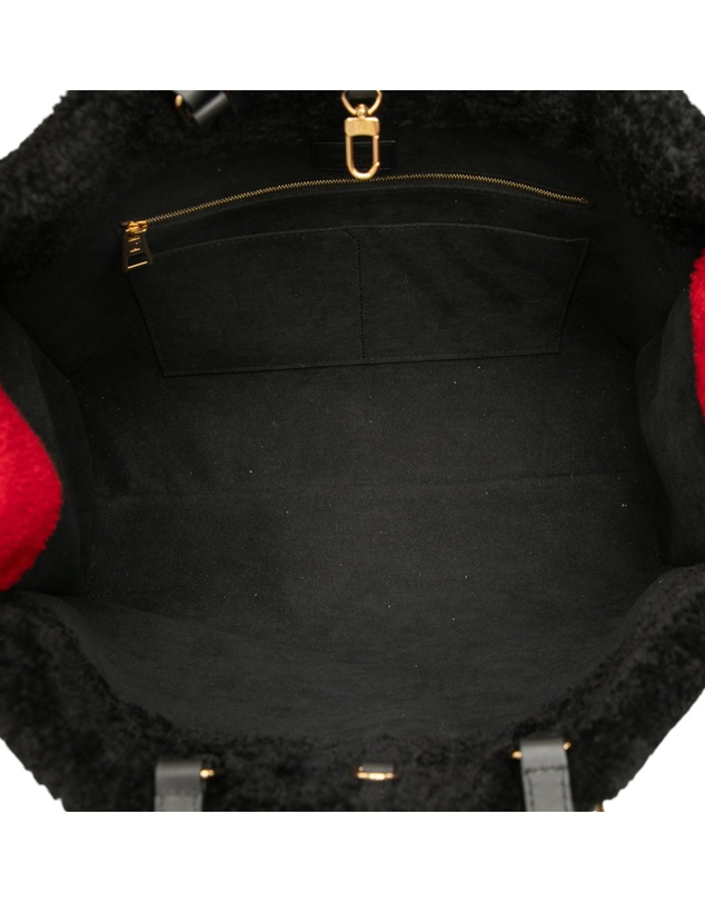 Pre-Loved by Azura Reborn - Pre-Loved Monogram Giant Shearling Teddy Onthego GM