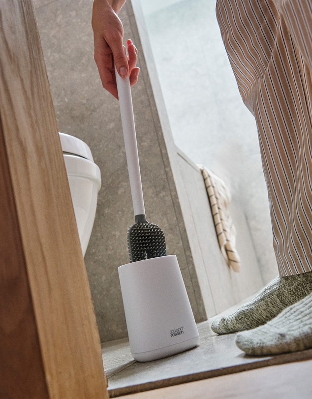Joseph Joseph - Flex™ 360 Lite Matt White Toilet Brush