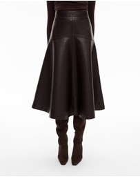 Witchery - Spliced Faux Leather Skirt