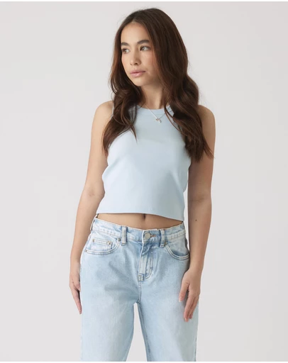 Decjuba Kids - Harper Logo Tank - Teens