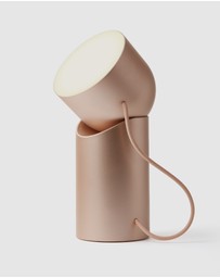 Lexon - Lexon Orbe Portable Led Lamp With Moving Head - Gold