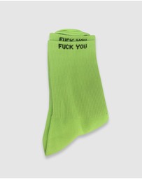 High Heel Jungle - Neon Statement Sock
