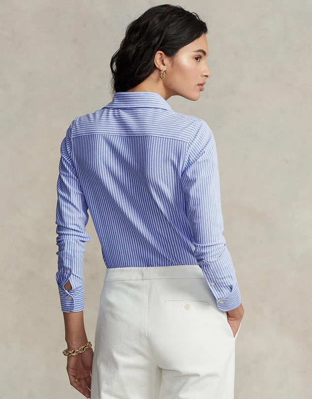 Polo Ralph Lauren - Striped Knit Oxford Shirt
