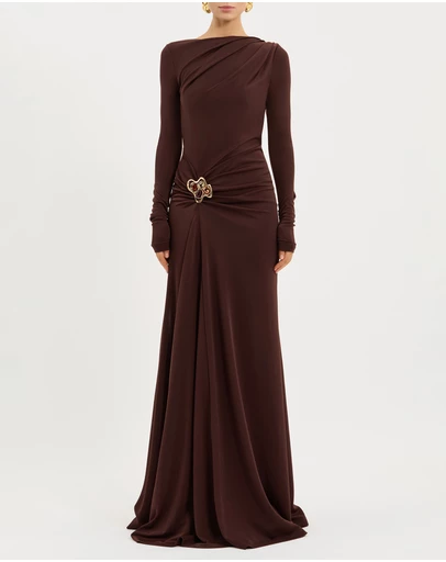 Rebecca Vallance - Hazine LS Maxi Dress