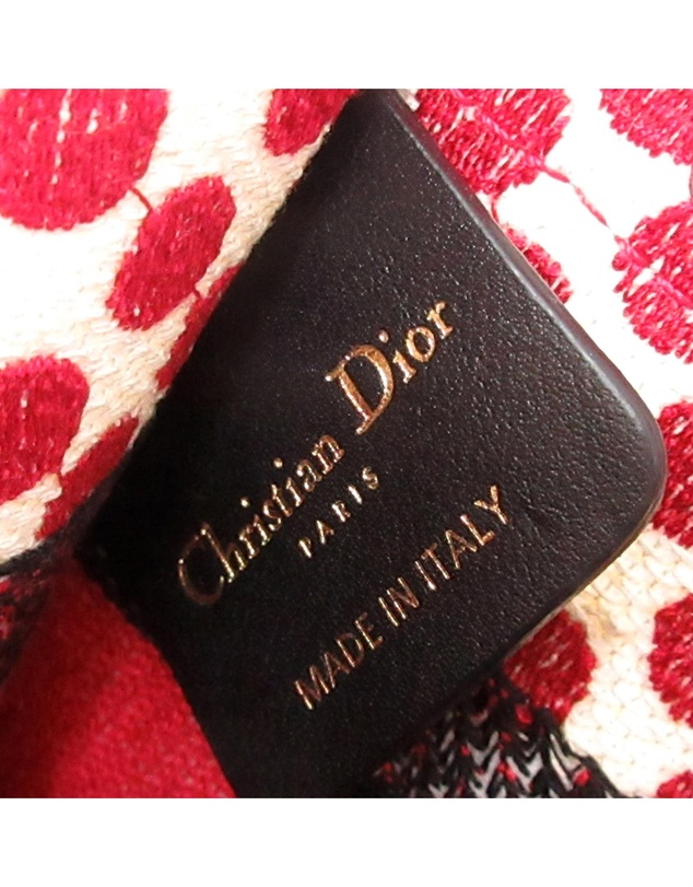 Pre-Loved by Azura Reborn - Pre-Loved dior Polka Dot Tote Bag